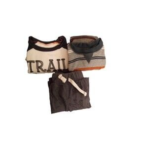 Boys Size 5 long‎ sleeve top and short bundle